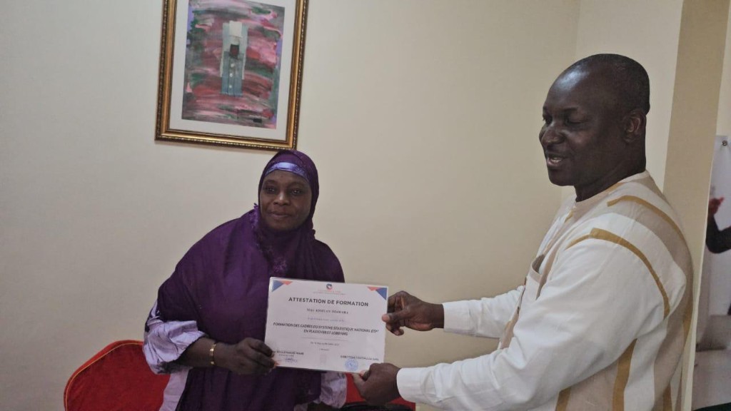 Remise d’attestation de formation SSN
