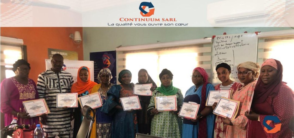 CONTINUUM training certificates awarded in Bamako